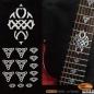 Preview: F-287CK-G Inlay Stickers, Celtic Triangle Knot (Metallic) - Emblem 12th Fret Markers Set