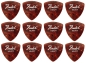 Preview: Fender 346 Triangle Celluloid Pick Heavy Plektrum 12 Stück