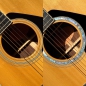 Preview: RS-244ST-MX Inlay Stickers, Rosette Stripes (Abalone-Mix) - Purfling for Guitars