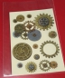 Preview: B-187ST-SET Inlay Stickers, Body-Steampunk Gear Inlay Set