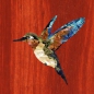 Preview: B-142HB Inlay Stickers, Hummingbird