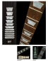 Preview: F-006DT-WT Inlay Stickers, Dish / TRAPEZOID Fret Markers (WS)