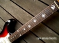 Preview: F-019CF-WT Inlay Stickers, Cats Foot Print Fret Markers