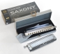 Preview: SEYDEL CHROMATIC SAXONY SOLO Mundharmonika 52480 in LC