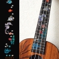 Preview: UKF-258SS-S Inlay Stickers, Fret Mark-Ukulele Small Sea World