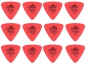 Preview: Dunlop 431P 50 Tortex 0,50mm Triangle Plektrum Rot (12 Stück)