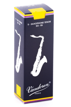 Vandoren SR223 Traditionell Blätter Tenor-Saxophon Stärke 3,0 Schachtel 5 Stück