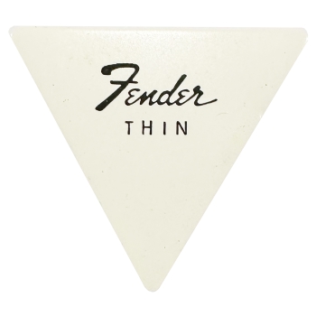 Fender 355 Shape Pick White Thin Plektren 12 Stück