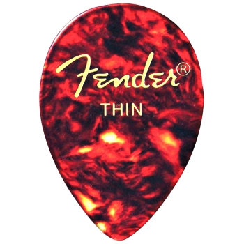 Fender 358 Shape Classic Celluloid Picks 12 Stück