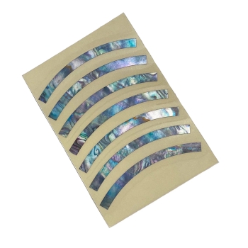RS-244ST-MX Inlay Stickers, Rosette Stripes (Abalone-Mix) - Purfling for Guitars