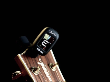 Boston BTU-200 Chromatischer Clip-Tuner (auch G+B+U+V), Vollfarbdisplay, 430-450Hz