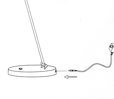 Langer BA3 Chrom matt gebürstet Klavierlampe Signea Design Halogen