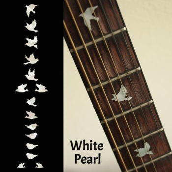 F-099DV-WT Inlay Stickers,Dove Fret Markers (WS)