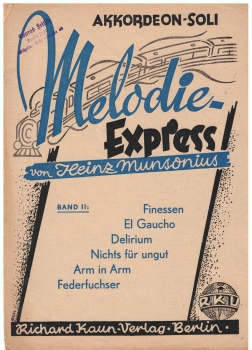 Melodie-Express für Akkordeon