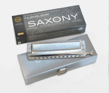 SEYDEL SÖHNE CHROMATIC SAXONY SOLO Mundharmonika 52480 in LF