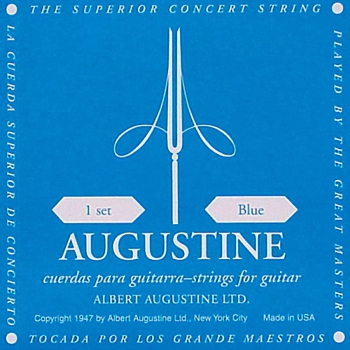 Augustine Blue 1 Satz 6 Saiten für Konzertgitarre