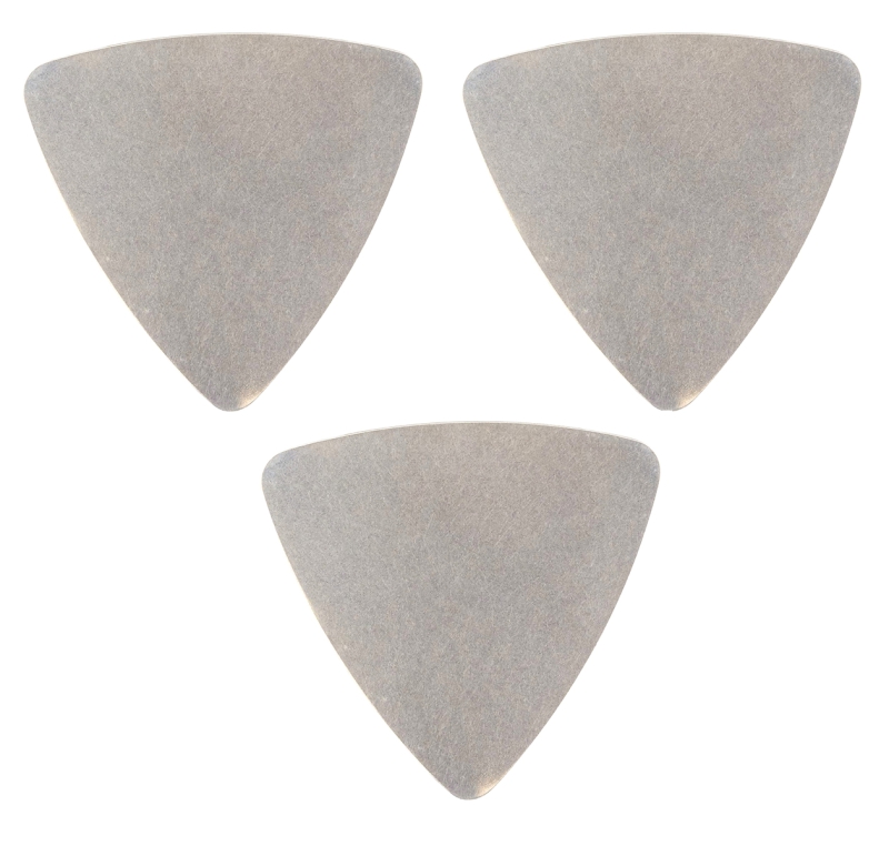 DUNLOP Shape Stainless Steel Plektrum 0,20mm 3 Stück