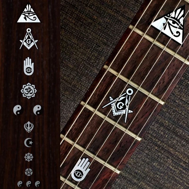 F-290RS-MT Inlay Stickers, Religion Symbols - Fret Markers