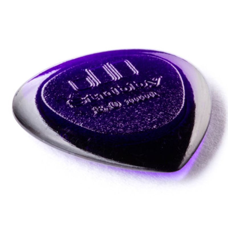 Dunlop 475 Big Stubby Picks 3,0mm dark Purple 6 Stück