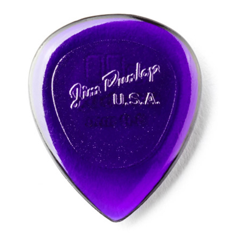 Dunlop 475 Big Stubby Picks 3,0mm dark Purple 6 Stück