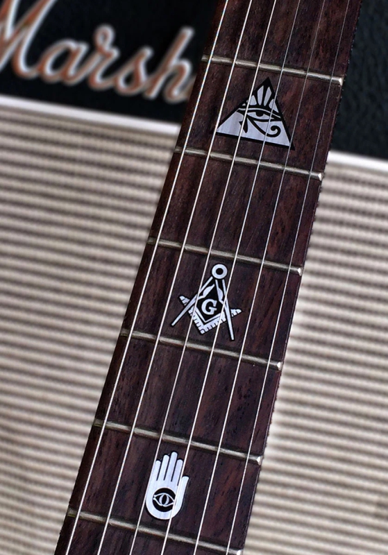 F-290RS-MT Inlay Stickers, Religion Symbols - Fret Markers