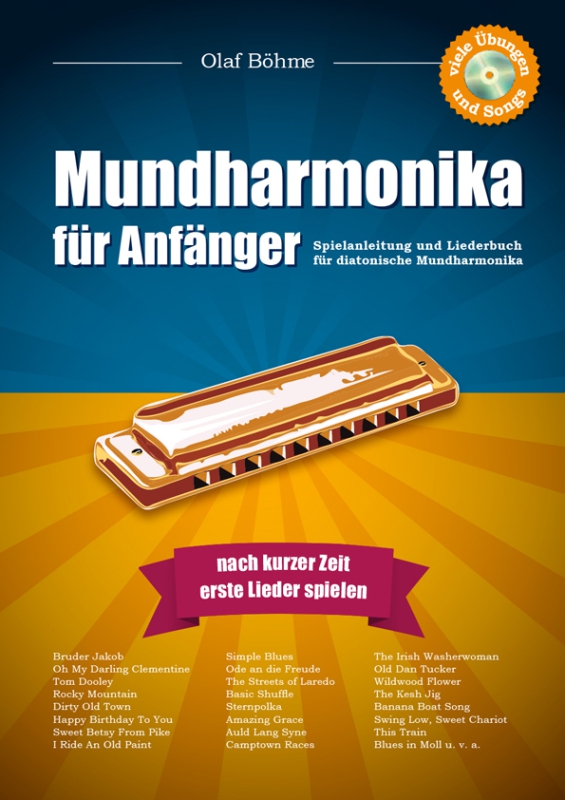 Mundharmonika für Anfänger mit CD von Olaf Böhme