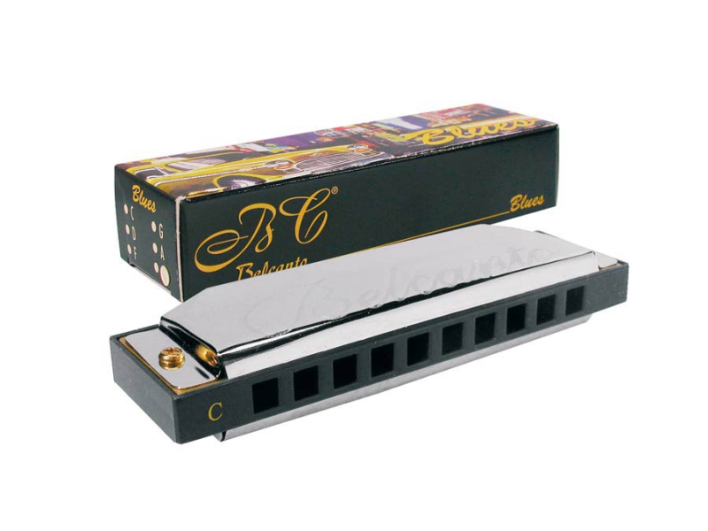 HRM-20 Belcanto Blues Harp Mundharmonika in C