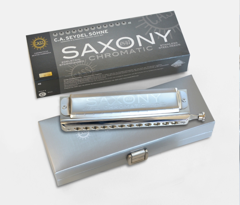 SEYDEL CHROMATIC SAXONY SOLO Mundharmonika 52480 in LC