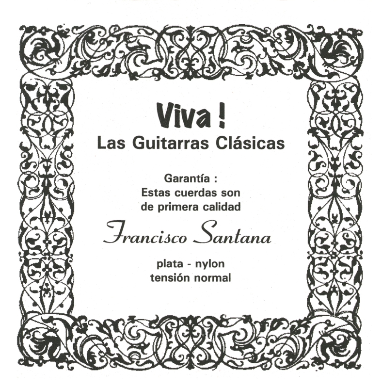 Francisco Santana Classic Guitar Strings Nylon 1 Satz