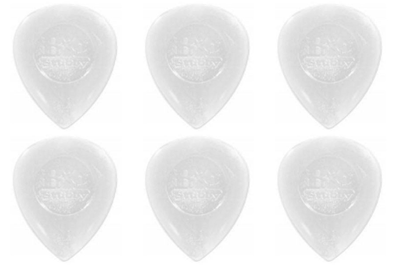 Dunlop 474 Stubby Jazz Picks 1,0mm klar 6 Stück