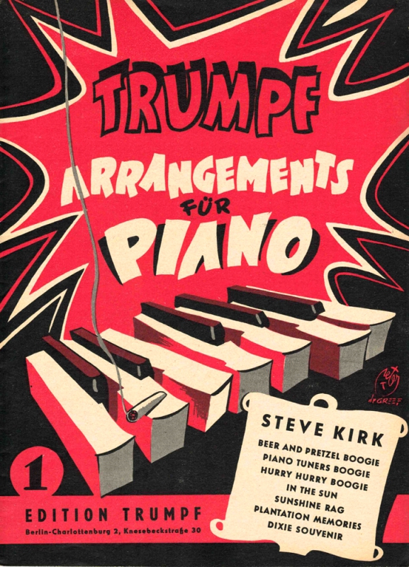 Trumpf Arrangements für Piano Heft 1