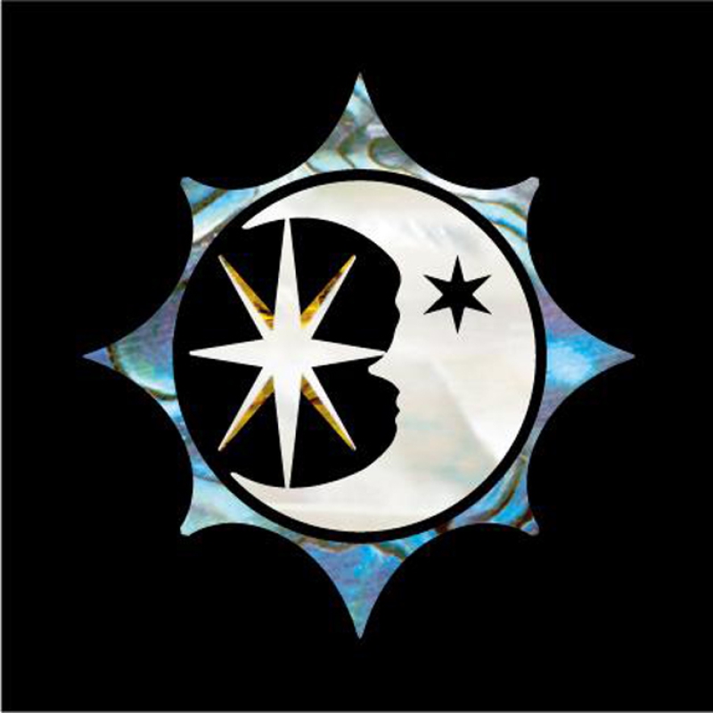 UK-271SMS Inlay Stickers, UK-271SMS Sun, Moon and Star Symbol