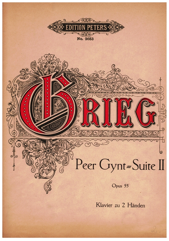 Grieg - Peer Gynt = Suite II Opus 55