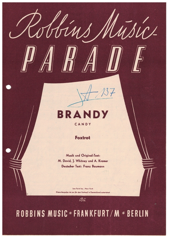 Robbins Music Parade - Noten für Klavier